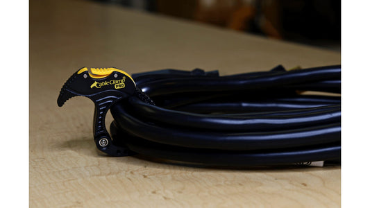 Cable Clamp® PRO Small Gul/sort - Cableclamp.no