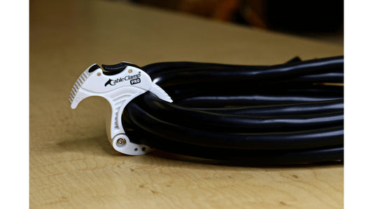 Cable Clamp® PRO Small Hvit - Cableclamp.no