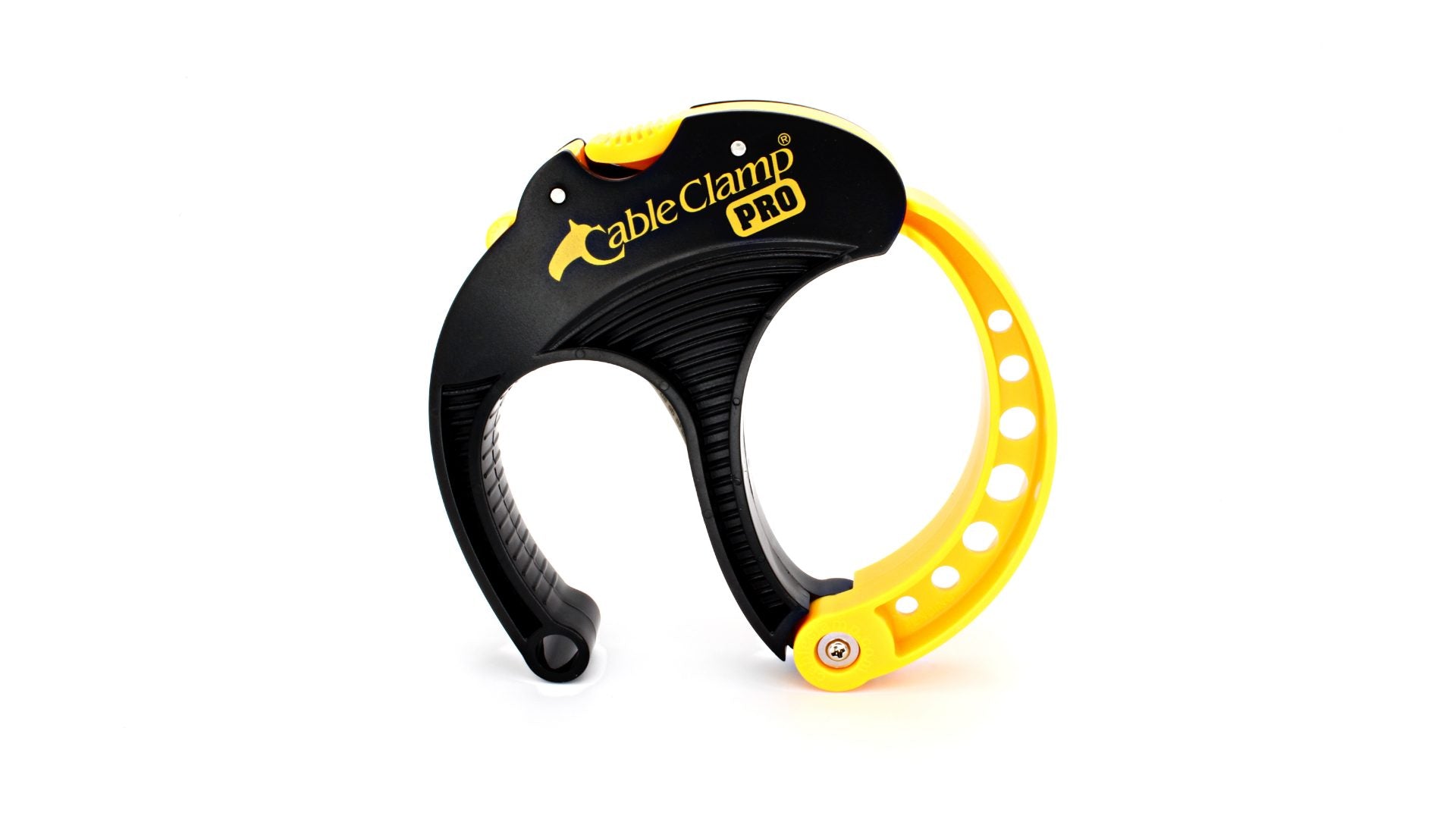 Cable Clamp® PRO Large Gul/sort - Cableclamp.no