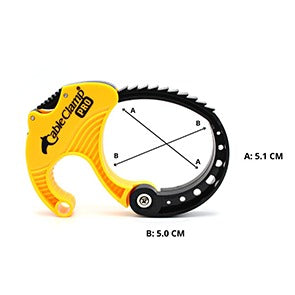 Cable Clamp® PRO Medium Hvit - Cableclamp.no