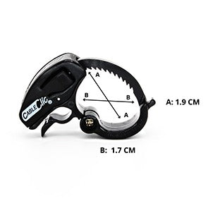 Cable Clic® Micro Hvit Startpakke 8 stk. - Cableclamp.no